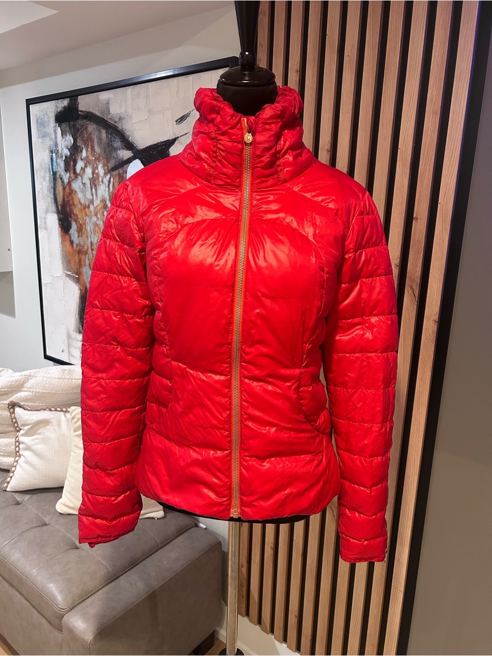 lululemon athletica Bright Red Women's Puffer Jacket